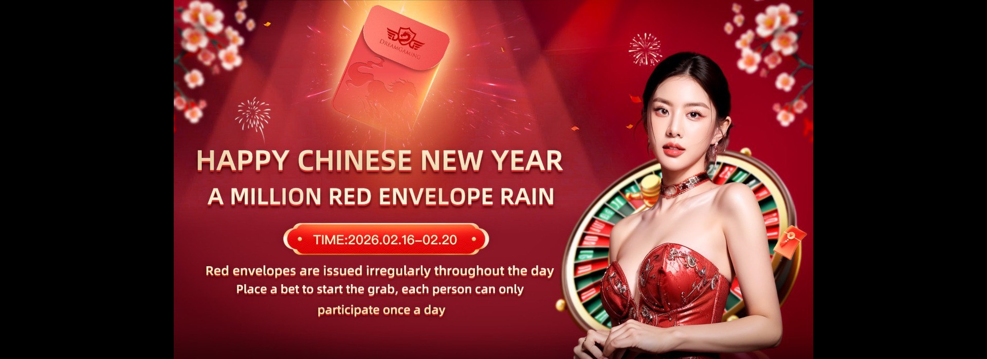 DG Live "Happy Chinese New Year, Grab  Red Envelope" Event